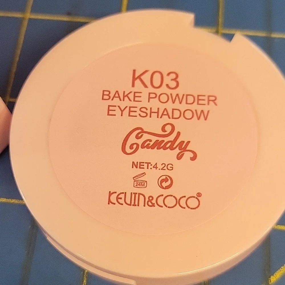 Kevin & Coco Sour Candy Gold Bake Powder Eyeshadow K03 New